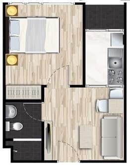 picture #S075 For Rent The  Cube Premium Ratchada - 2/12