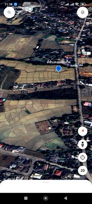 Land for sale Chiang Mai : Land for sale, over 17 rai, cheap price, near Doi Saket District.