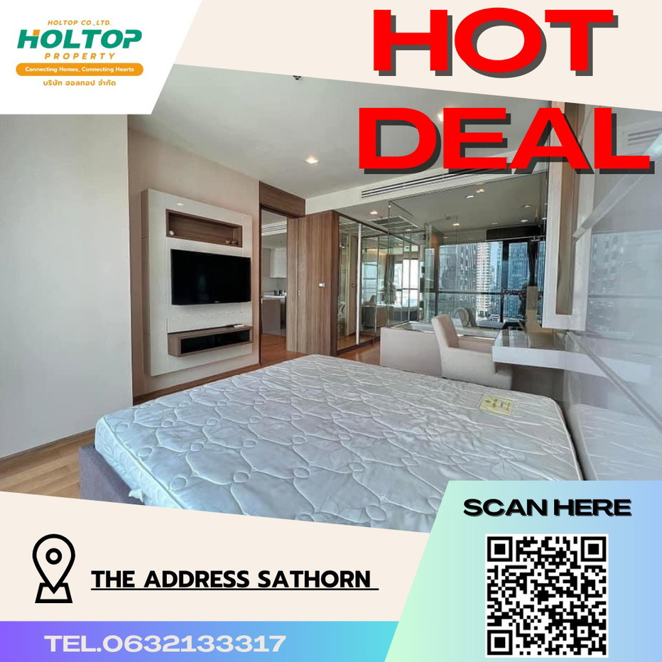 รูป #R052 ให้เช่า The Address Sathorn - รูปที่ 1/17