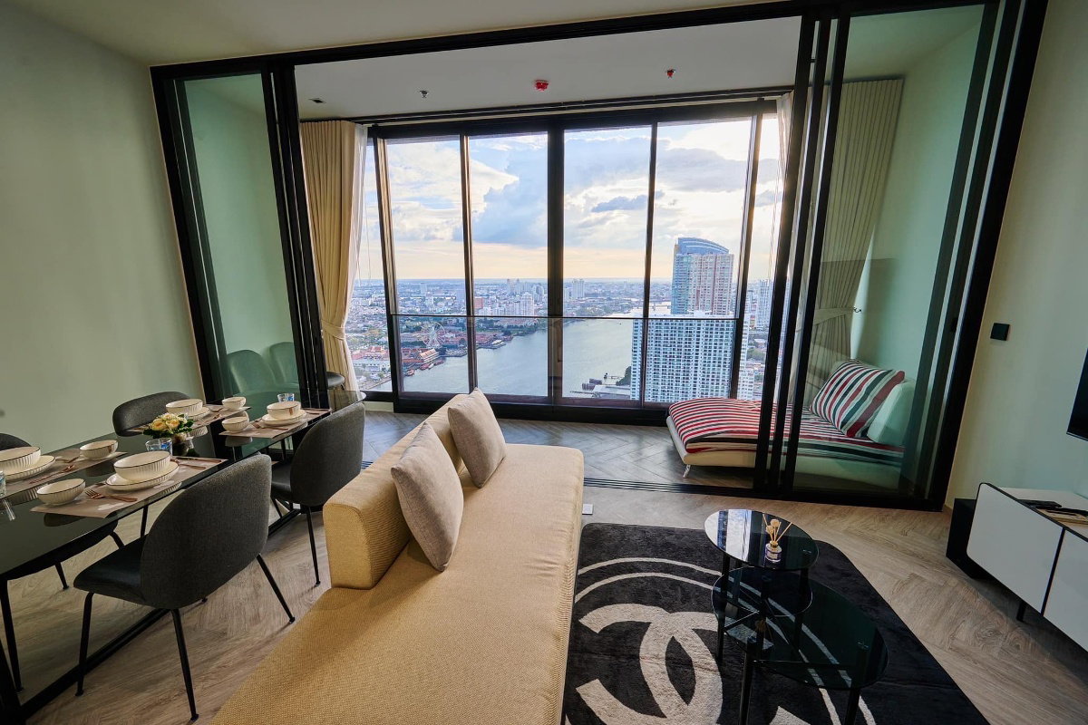 รูป For rent Chapter Charoennakorn- Riverside 2นอน 2น้ำ วิวแม่น้ำ เฟอร์และเครื่องใช้ไฟฟ้าครบ LH-RW005268 - รูปที่ 3/16