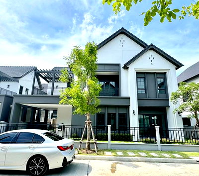 บ้านเดี่ยว สนามบินสุวรรณภูมิ : ขายบ้านใหญ่สุดในโครงการ - บ้านเดี่ยว Centro บางนา กม.7 เฟส 2 ติด Mega Bangna 
