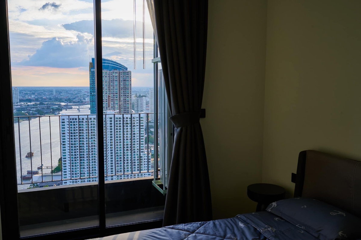 รูป For rent Chapter Charoennakorn- Riverside 2นอน 2น้ำ วิวแม่น้ำ เฟอร์และเครื่องใช้ไฟฟ้าครบ LH-RW005268 - รูปที่ 8/16