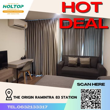 #R073 ให้เช่า The Origin Ramintra 83 Station