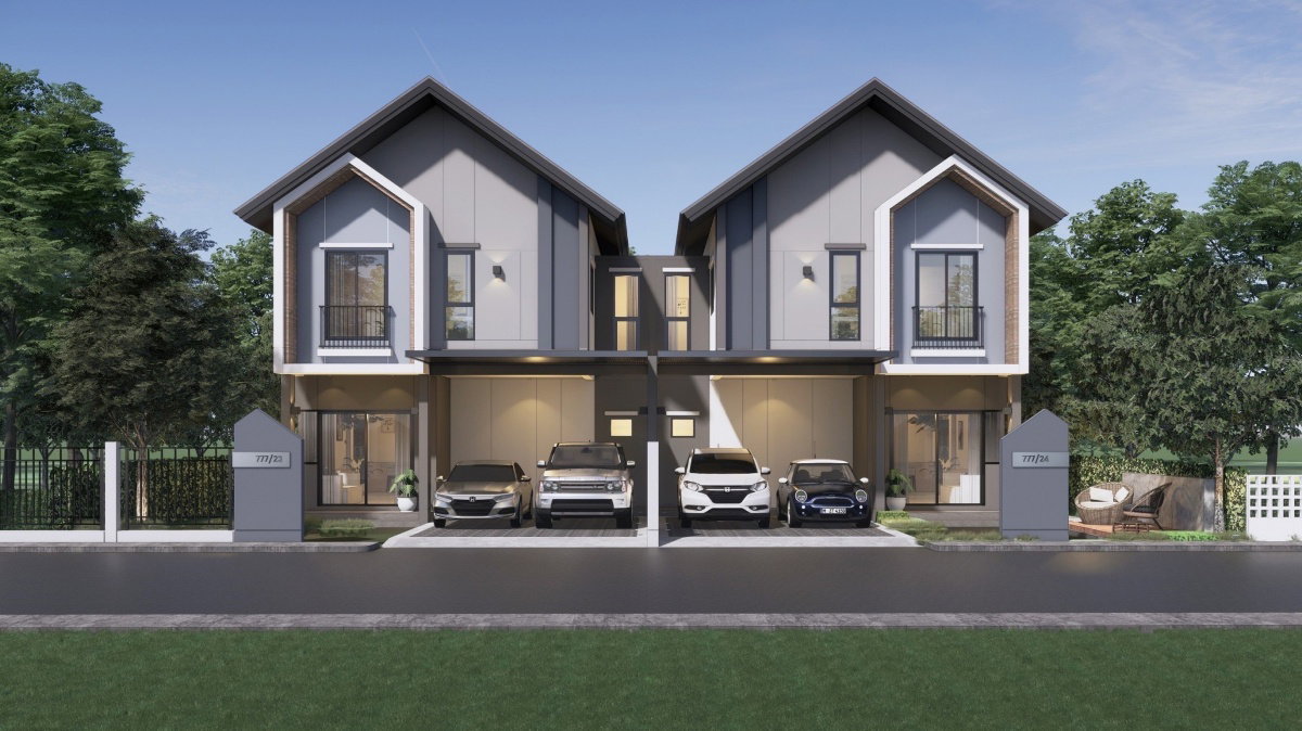 รูปภาพบ้านแฝด