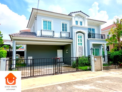 ขายบ้านเดี่ยว : ✨ขายบ้านเดี่ยว 🏡 แกรนดิโอ รามอินทรา–วงแหวน บ้านเดี่ยว 2 ชั้น แบบ 4 ห้องนอน🛏️ ขนาด 53.6 ตร.วา 📍ทำเลรามอินทรา-วงแหวน