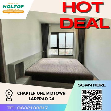 #S132 ให้เช่า Chapter One Midtown Ladprao24