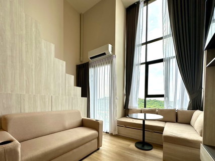 รูปภาพ ให้เช่า เดอะ สแตรนด์ อินดี๊ด คอนโด The Strand Indeed Condo แบบ Duplex 2 ชั้น 1 ห้องนอน 1 ห้องน้ำ ขนาด 24 ตร.ม. เฟอร์นิเจอร์ครบ ชั้น วิวภูเขา สวยมากกก