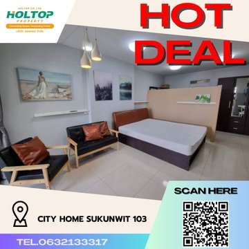 #R093 ให้เช่า City Home Sukhunwit 103