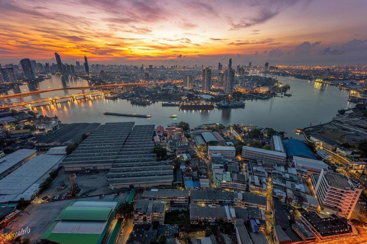 รูป ให้เช่า คอนโด Niche MONO เจริญนคร คอนโด แบบ 1 ห้องนอน วิวสวย โค้งแม่น้ำเจ้าพระยา 180 องศา  - รูปที่ 8/15