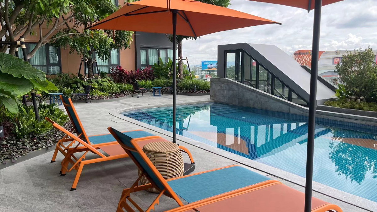 รูป ให้เช่า THE BASE Height-เชียงใหม่ เพียง 5 นาทีถึงเซ็นทรัลเฟสติวัล โทร: 098-9690236 (แจน) - รูปที่ 12/18