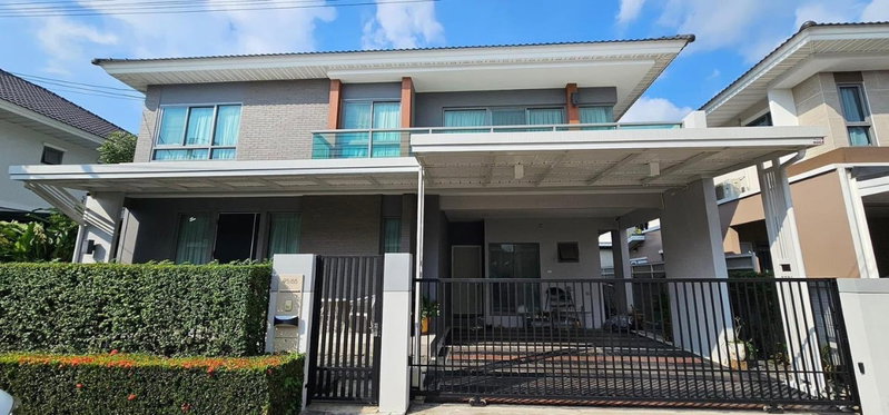 ขายบ้านเดี่ยว : #G124240 ✅07/10/67 ขายบ้านเดี่ยว Perfect Place Rama9 Krungthepkreetha📲📢สอบถาม ld line @condoboy