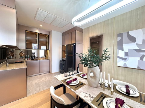 ASHTON ASOKE-RAMA9 2ห้องนอนชั้นสูง ตกแต่งเฟอร์นิเจอร์ ห้องสุดท้าย ราคาดีที่สุด