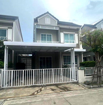 เช่าบ้านเดี่ยว มาร์เก็ต วิลเลจ สุวรรณภูมิ : #G124305✅ 10/10/67 ให้เช่าบ้านเดี่ยว The Village Bangna Wongwaen3📲📢สอบถาม ld line @condoboy