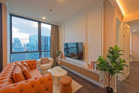 LTHC11041–The Esse Sukhumvit 36 FOR RENT 2 beds 2 baths 77 size Sq.m. Near BTS Thong Lor ONLY 110k/month