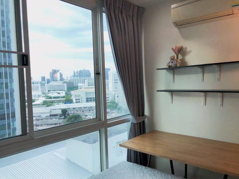 #K448 ให้เช่า Wish@samyan🏡 1 ห้องนอน 1 ห้องน้ำ 37ตร.ม ชั้น 15🛋️ 💥19,000เดือน 💥 มัดจำ 2 เดือน ล่วงหน้า 1 เดือน ✅📝