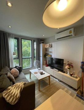 #K450 ให้เช่า Moniiq condo 🏡  2 ห้องนอน 1 ห้องน้ำ 47 ตร.ม ชั้น 3🛋️