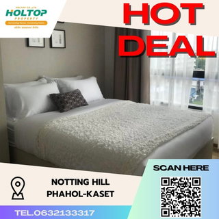 รูปภาพ #S385 ให้เช่า Notting Hill Phahol-Kaset  น็อตติ้งฮีล พหล-เกษตร  รูปแบบห้อง 2 ห้องนอน 2 ห้องน้ำ  ชั้น6 ขนาด44ตรม 