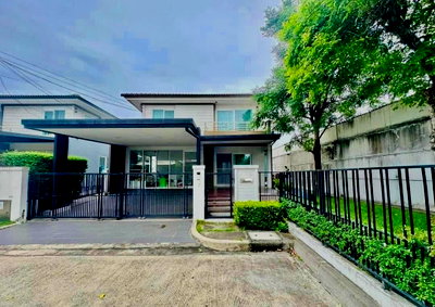 บ้านเดี่ยว สนามบินสุวรรณภูมิ : #G124377✅ 12/10/67 ขายบ้านเดี่ยว Mantana Onnut Wongwaen3📲📢สอบถาม ld line @condoboy