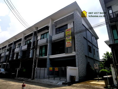 โฮมออฟฟิศ ถนนศรีนครินทร์ : ขายด่วน ทาวน์โฮม 3 ชั้น PLEX Bangna เพล็กซ์บางนา ใกล้รถไฟฟ้า(สายสีเหลือง) ทางด่วน วงแหวนฯ