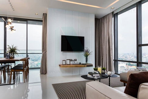 ขายคอนโด เดอะ แบงค็อค สาทร อาคาร 1 ชั้น 24 2 ห้องนอน ขนาด 104.00 ตรม ใกล้ โรงเรียนกรุงเทพคริสเตียน