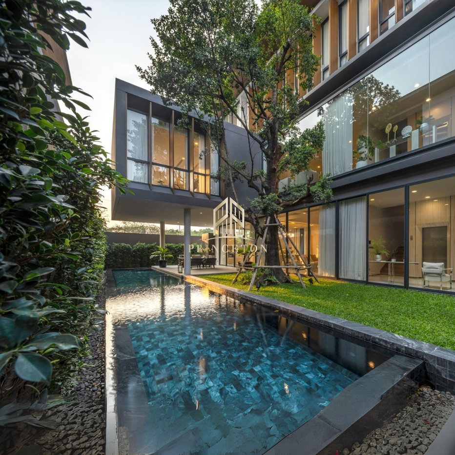รูป ขายบ้านตัวอย่าง อิสสระ เรสซิเดนซ์ พระราม 9 พร้อมสระว่ายน้ำ - รูปที่ 4/15