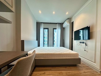 รูปภาพ ให้เช่าคอนโด Chamonix Condo ชาโมนิกซ์ คอนโด 30ตรม. ชั้น6  วิวสระว่ายน้ำ  ใกล้ม.เกษตร มี Walk in closet ออกแบบพื้นที่ใช้สอยดีมาก  Tel.065-397-8122