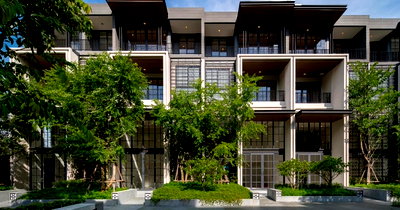 Twin houses for sale Watthana : LTHC11091-Luxury House FOR SALE at Sukhumvit Soi 31 size 30.7 Sqw. 4 beds 5 baths Near BTS Phrom Phong Price ONLY 69 MB