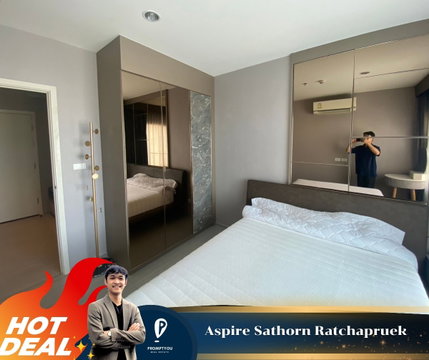 ให้เช่า 🔥 Aspire Sathorn Ratchapruek🔥ห้องสวย เฟอร์นิเจอร์ครบ พร้อมเข้าอยู่ ราคาพิเศษ //สอบถามเพิ่มเติมที่ LineID:@𝐭𝐡𝐢𝐫𝐝𝐩𝐫𝐨𝐩𝐞𝐫𝐭𝐲