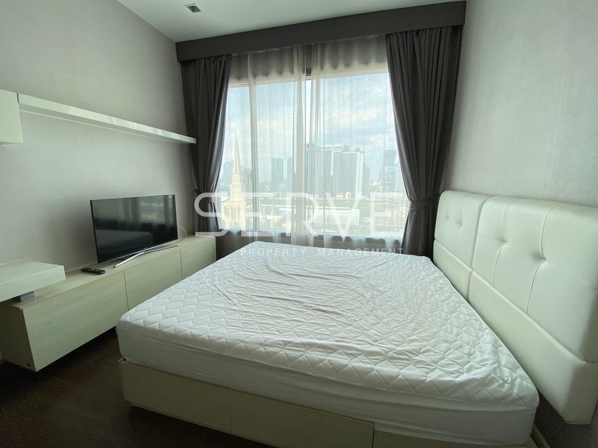 picture 1 Bed Nice Room Good Location MRT Phetchaburi 60 m. & Singha Complex @  Q Asoke  - 4/6