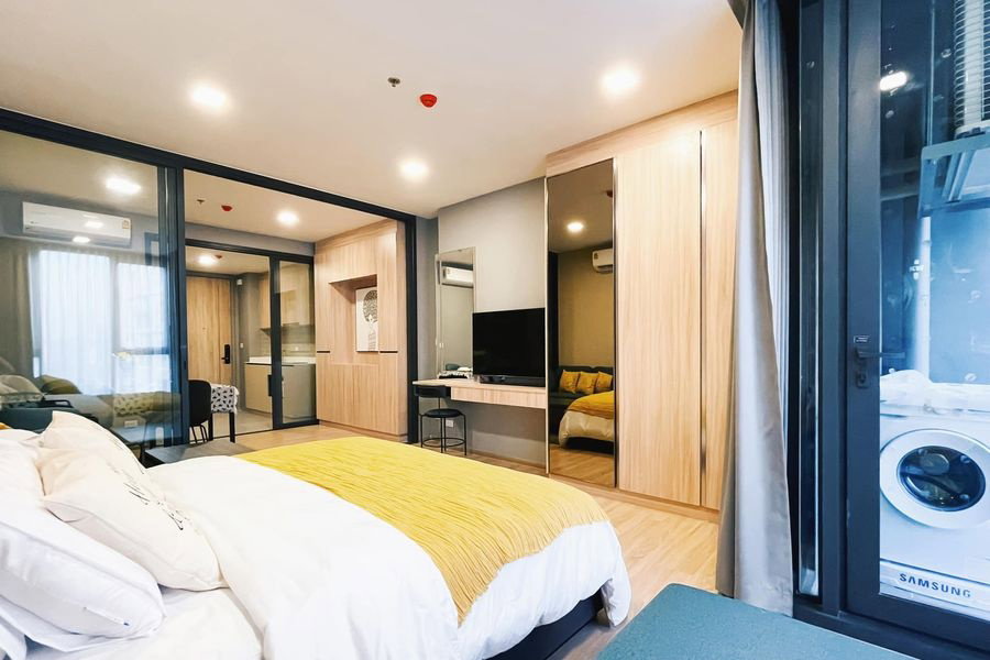 รูป XT Phayathai【𝐑𝐄𝐍𝐓】🔥 ห้องสุดมินิมอล เฟอร์นิเจอร์ครบครัน ห้องกว้าง ใกล้ BTS พญาไท 🔥 ติดต่อไลน์ไอดี: @hacondo - รูปที่ 2/9