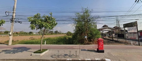 ขายด่วน ที่ดินเปล่า 7-3-83 ไร่ ติดถนนราษฏร์อุทิศ 48 คู้ขวา