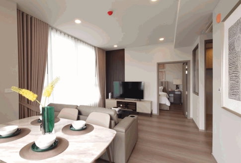 LTHC11117- WHIZDOM THE FORESTIAS FOR RENT 2beds 2baths 65.37 sqm. Near BTS Bangna Only 60k/month