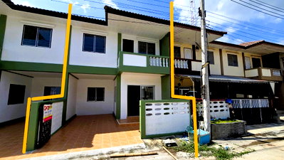 ทาวน์โฮม รร.สาธิตม.ราชภัฏนครปฐม : 2 ล้านมีทอน! บ้านมือหนึ่งสร้างใหม่ ทั้งสวยทั้งคุ้ม ขาย ทาวน์เฮ้าส์ 2 ชั้น ใกล้ถนนทางหลวง 3296 บางปลา บางเลน นครปฐม เดินทางสะดวกใกล้ถนนใหญ่!