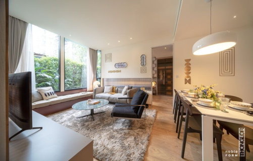 🔥Combine 2 Beds 2 Baths 63.54 sq.m. High Fl. 10+ Good Location BTS Thong Lo at Noble Form Thonglor Condo / For Sale