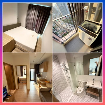Altitude Unicorn Sathorn Tha Phra Condo for rent near Talat Phlu, The Mall Tha Phra, BTS Wutthakat, Ratchaphruek, Pinklao.