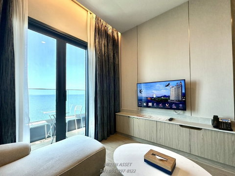 For rent S. Sriracha Hotel & Residence 2 Bedroom (63 sqm) the sea with sea view in every room.