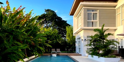 ขายบ้านเดี่ยว : LTHC11141-House FOR SALE at Windmill Park 161 Sqw. 4 beds 4 baths Near Suvarnabhumi Airport ONLY 36 MB