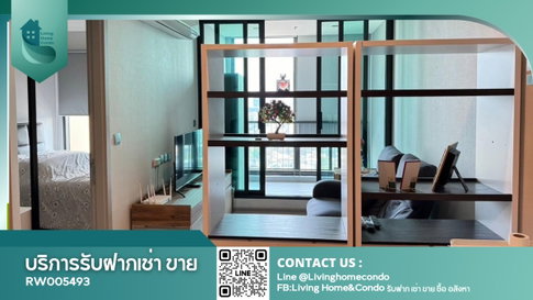 For rent Life Sukhumvit 62, beautifully decorated room, ready to move in, near BTS Bang Chak, Free Wifi LH-RW005493