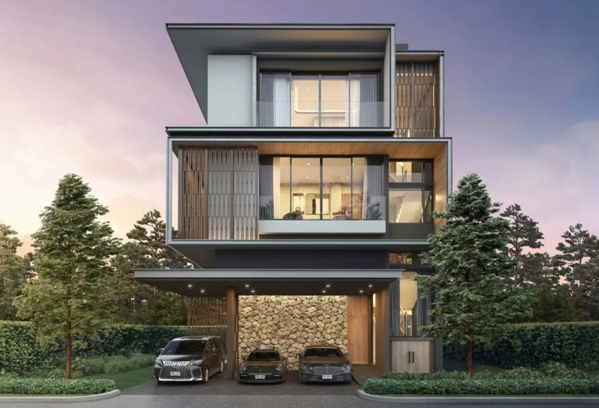 รูปภาพบ้านเดี่ยว 3 ชั้น