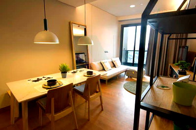 คอนโดให้เช่า : 📣Nice room!📣 ให้เช่าคอนโด เดอะ ลุมพินี 24 อาคาร 1 ชั้น 10 2 ห้องนอน ขนาด 55 ตรม ใกล้ รพ.เทพธารินทร์