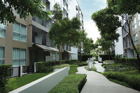 Condo for sale, A Space Sukhumwit 77, Condo On Nut, Building E, 3rd floor, studio room, corner room, 31.04 sq.m., fully furnished, 1.29 MB.*
