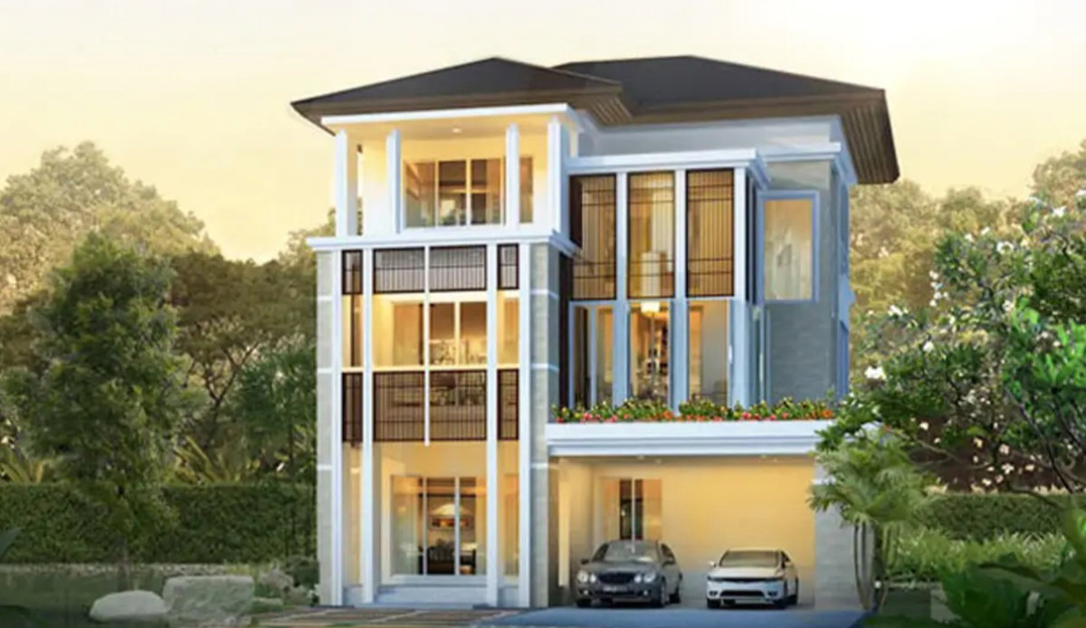 รูปภาพบ้านเดี่ยว 3 ชั้น