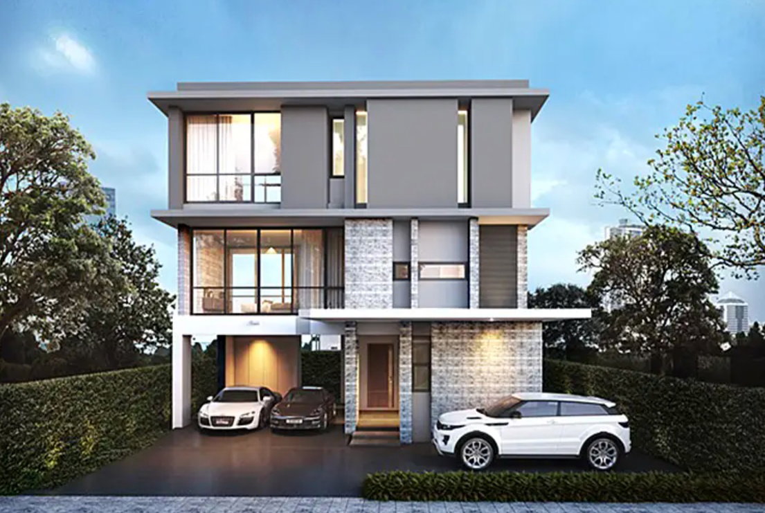 รูปภาพบ้านเดี่ยว 3 ชั้น Type A