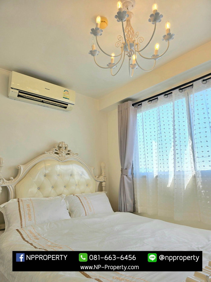รูป ให้เช่าคอนโดลุมพินีชลบุรี 2 ห้องนอน 2 ห้องน้ำ พร้อมเครื่องซักผ้า - รูปที่ 5/20