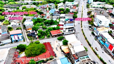 Land for sale IRPC Public Company Limited : Land for Sale – Red Zone, 160 sq.wah, in the Heart of Rayong City Just 150 meters from Central Sukhumvit, Ideal for developing an apartment or hotel