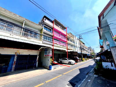 อาคารพาณิชย์ บางลำภู(บางลำภู) : ขายตึกแถว3.5ชั้น 2คูหา พื้นที่56ตร.ว. หลังตั้งฮั้วเส็ง ซ.สิรินธร5 บางบำรุ บางพลัด กทม