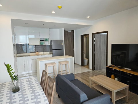 LTH11180-Ideo Mobi Sukhumvit 66 Condo FOR RENT Size 80.25 sqm. 2 beds 2 baths Near BTS Udomsuk ONLY 60K/Month