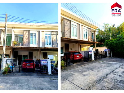 ขายทาวน์โฮม : หมู่บ้านเดอะเซ็นทรัลไลฟ์ -สวนเสือ ศรีราชา (The Central Life)