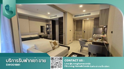 For  sale Fynn Sukhumvit 31 ตกแต่งสวยพร้อมเข้าอยู่ เฟอร์นิเจอร์และเครื่องใช้ไฟฟ้าครบ - SW001881
