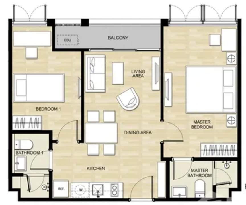 รูป For Rent  Hasu Haus Sansiri   (Rt-01) - รูปที่ 12/15